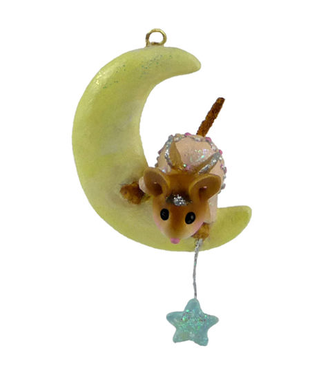 My Little Star Ornament CO-09 (Pink) by Wee Forest Folk