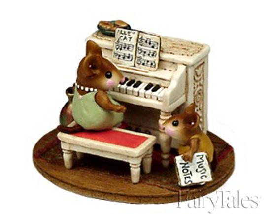 His Music Lesson M-282a (Boy) By Wee Forest Folk®