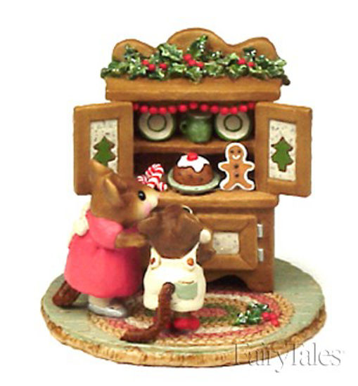Christmas Cupboard M-241 (Brown) by Wee Forest Folk®