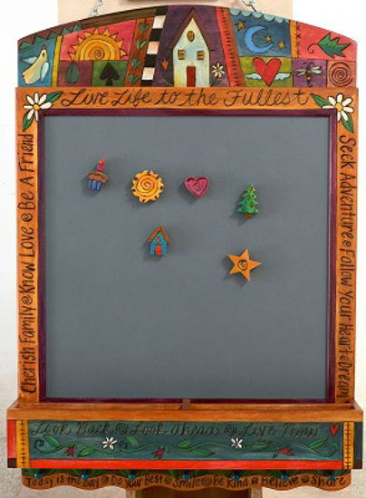 Live Life to the Fullest Activity Board Info Center by Sticks