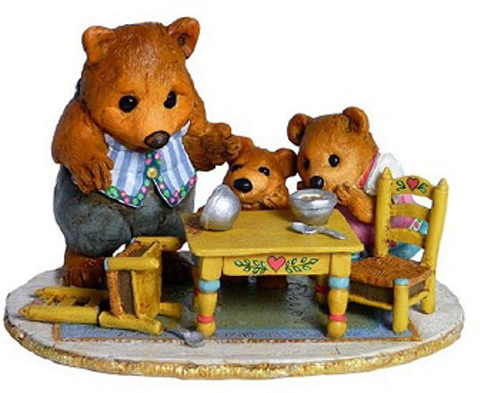 The Bear Family BB-05a by Wee Forest Folk®