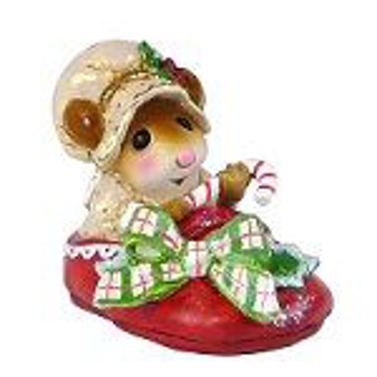 Snuggled in for Christmas M-498 (Red) by Wee Forest Folk®