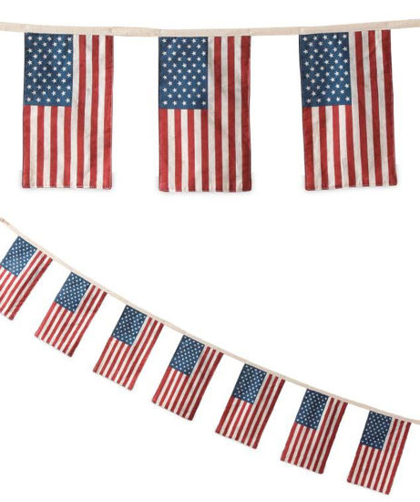 Americana Flag Garland by Bethany Lowe