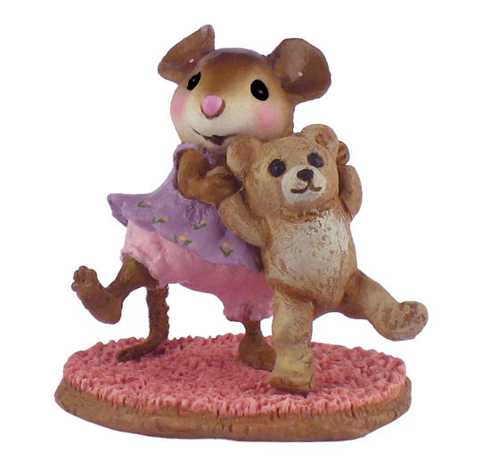 Dancing Bear M-375 by (Lavender w/ Pink) Wee Forest Folk®