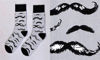 Sophisticated Mustache Men's Crew Socks by Yo Sox