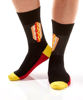 Hot Dog Men's Crew Socks by Yo Sox