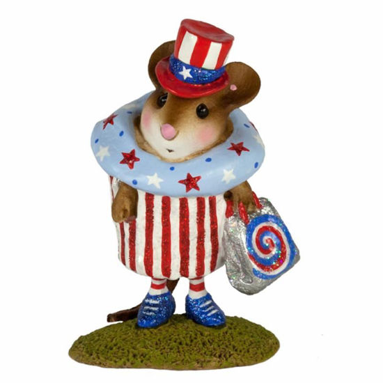 July 4th Cupcake Treat M-574i By Wee Forest Folk®