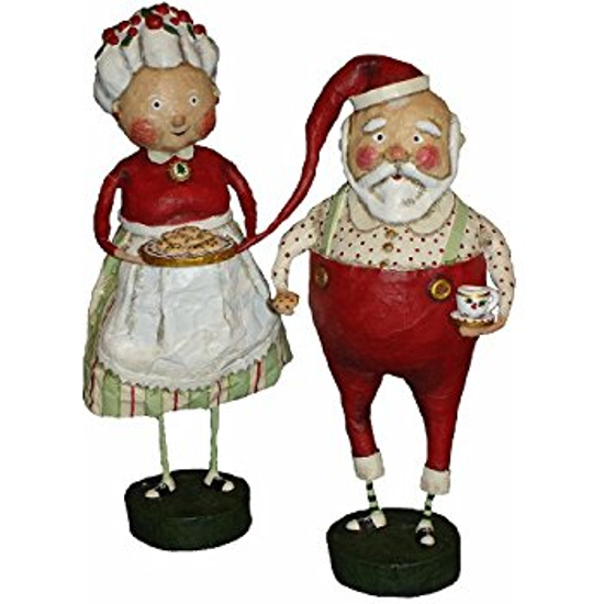 Mr. & Mrs. Claus by Lori Mitchell