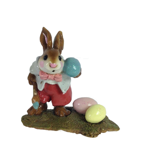 Busy Bunny B-14 (Blue/Rose) by Wee Forest Folk®