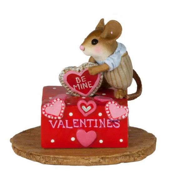 His Secret Valentine Box M-189d by Wee Forest Folk®