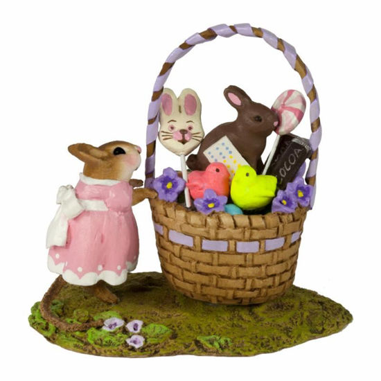 Her Easter Goodie Basket M-523a By Wee Forest Folk®