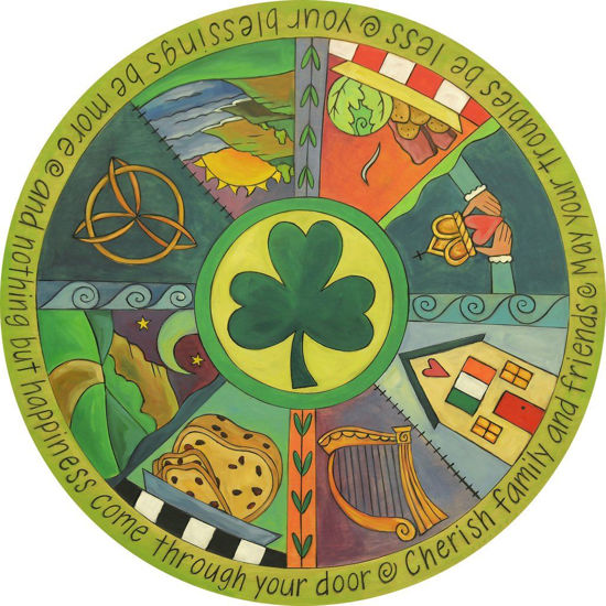 Luck of the Irish Lazy Susan by Sincerely, Sticks