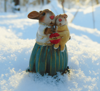 Baby Bunny's First Christmas B-21 (Yellow) By Wee Forest Folk®
