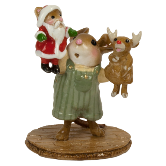The Santa and Rudy Show (Boy) M-657b by Wee Forest Folk