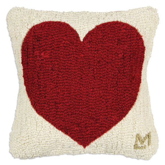 Have a Heart Hooked Pillow by Chandler 4 Corners
