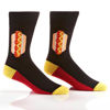 Hot Dog Men's Crew Socks by Yo Sox