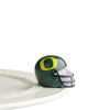 University of Oregon Helmet Mini by Nora Fleming