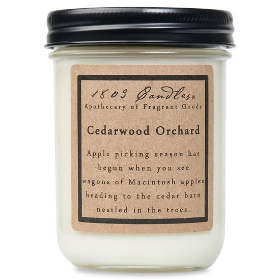 Cedarwood Orchard Jar by 1803 Candles