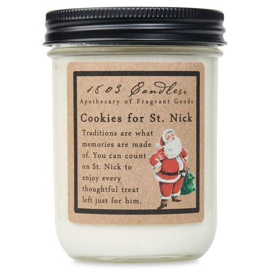 Cookies for St. Nick Jar by 1803 Candles
