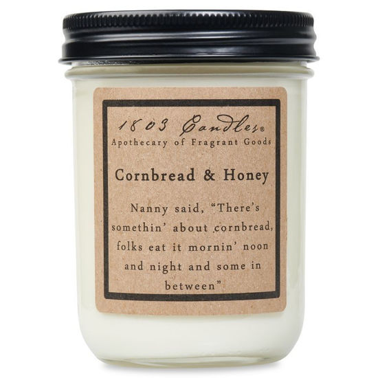 Cornbread & Honey Jar by 1803 Candles