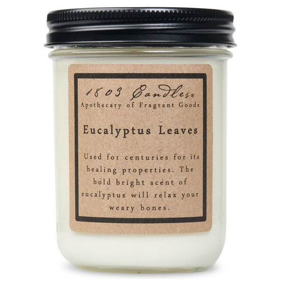 Eucalyptus Leaves Jar by 1803 Candles