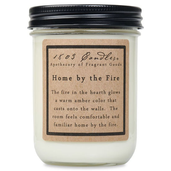 Home By the Fire Jar by 1803 Candles