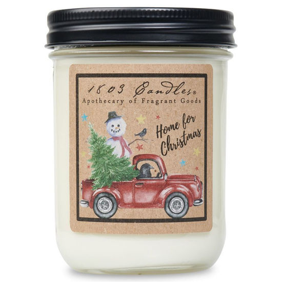 Home for Christmas Jar by 1803 Candles