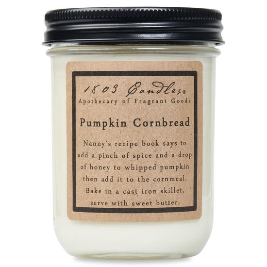 Pumpkin Cornbread Jar by 1803 Candles