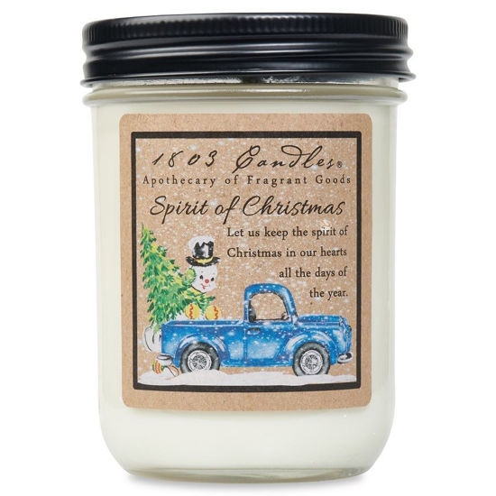 Spirit of Christmas Jar by 1803 Candles