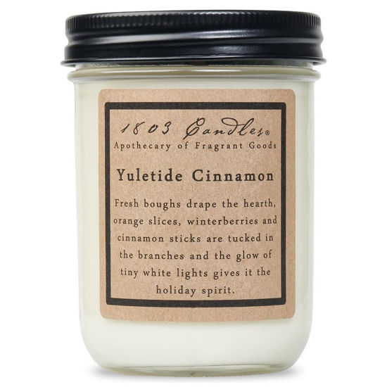Yuletide Cinnamon Jar by 1803 Candles