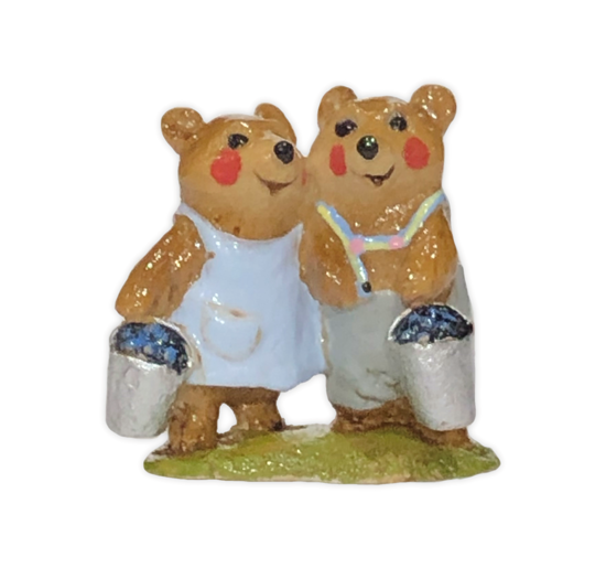 Mini Blueberry Bears BR-01m By Wee Forest Folk®