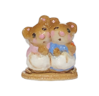 Mini Two Mice with Candle M-007m By Wee Forest Folk®