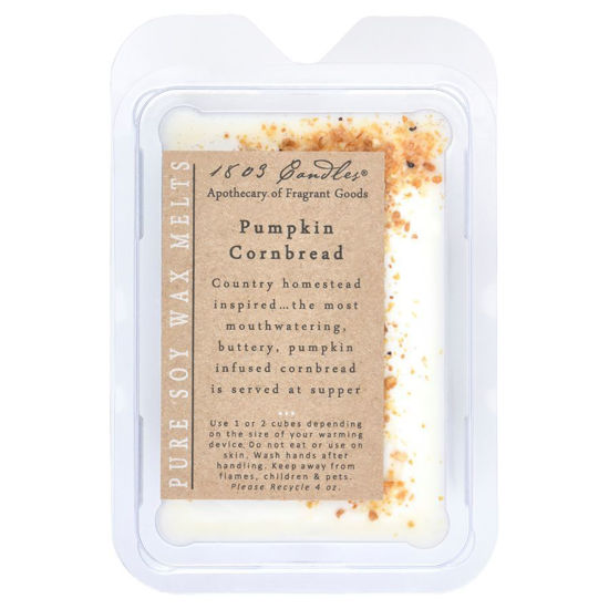 Pumpkin Cornbread Melters by 1803 Candles