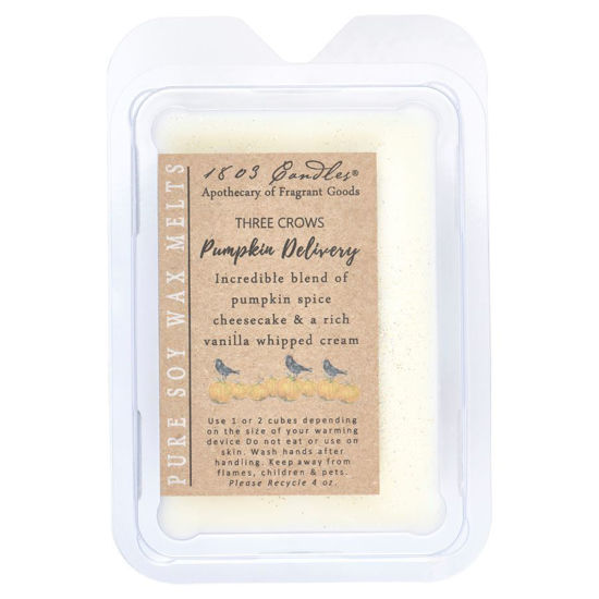 Three Crows Pumpkin Delivery Melters by 1803 Candles