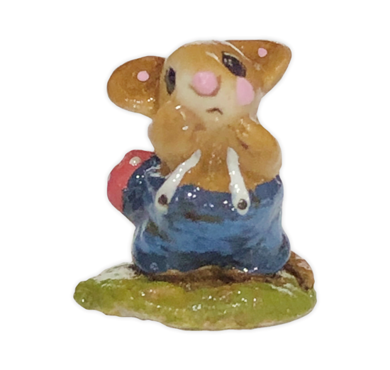 Mini Farmer Mouse M-005m By Wee Forest Folk®