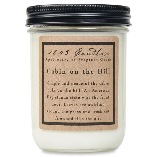 Cabin on the Hill Jar by 1803 Candles