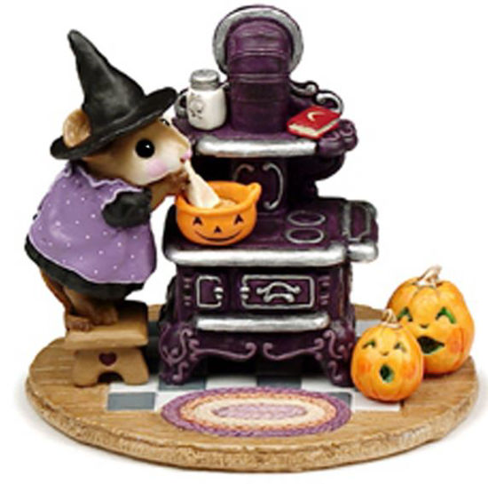 Halloween Old Black Stove M-185a by Wee Forest Folk®