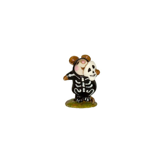 Mini Skeleton Mousey M-157m By Wee Forest Folk®