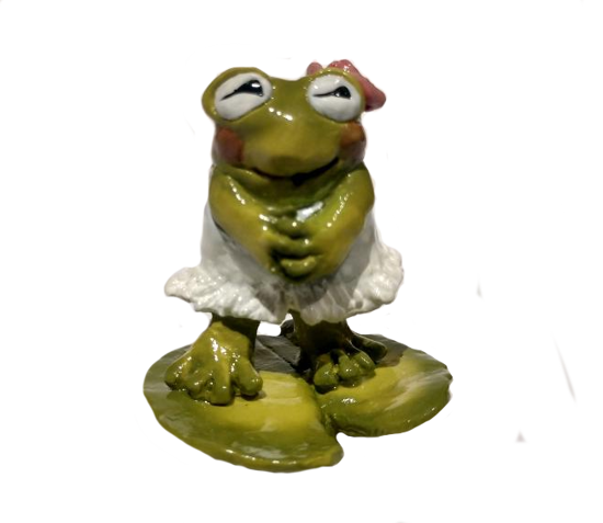 Flirty Frog F-07 (White) by Wee Forest Folk®