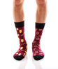 Pretzel & Mustard Men's Crew Socks by Yo Sox