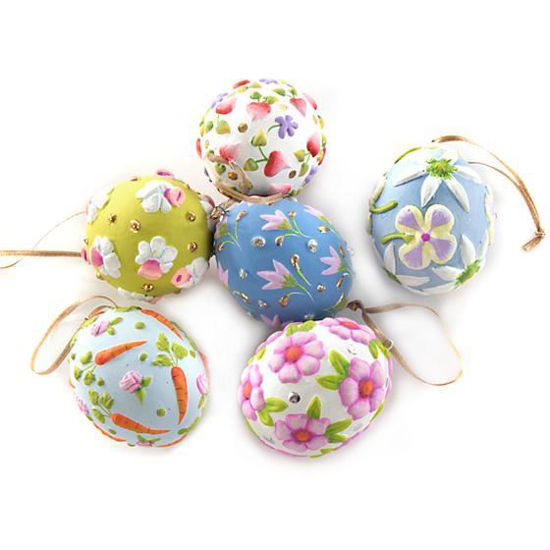 Bright Eggs (Set of 6) by Patience Brewster