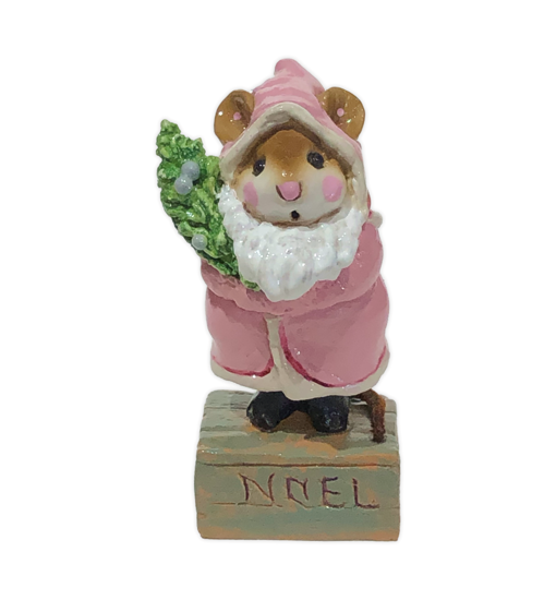 Father Chris-Mouse M-164 (Pink Special) by Wee Forest Folk®
