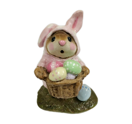 Easter Bunny Mouse M-082 (Polka Dot Special) by Wee Forest Folk®