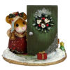 Oh My, A Christmas Gift! M-405 (Green Door) by Wee Forest Folk®