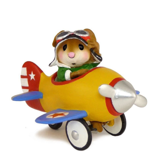 Pedal Plane M-309 (Yellow) by Wee Forest Folk®
