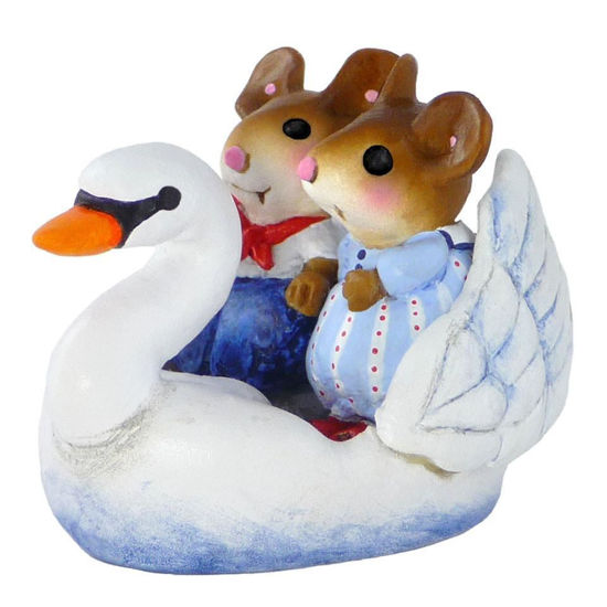 Swan Boat Sweethearts M-475 by Wee Forest Folk®