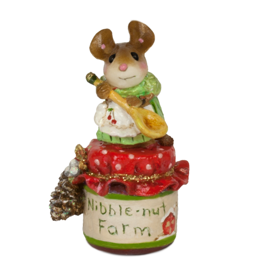 Li'l Jar of Christmas Jam TM-02a By Wee Forest Folk®