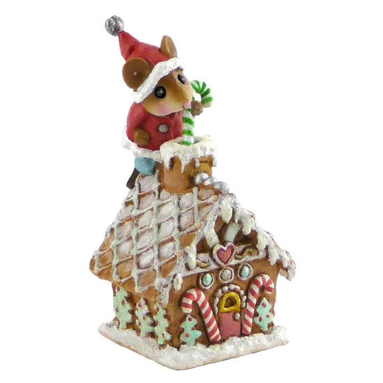 Wee Santa's Gingerbread House TM-04 by Wee Forest Folk®