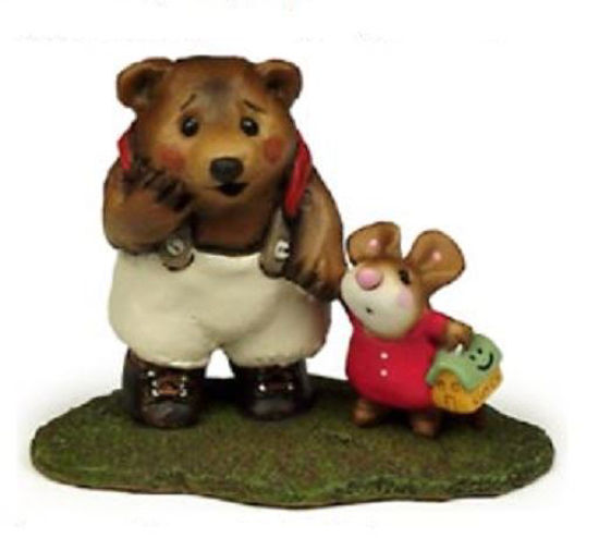 Mousie's Big Pal M-245 (Red) by Wee Forest Folk®
