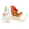 Dash Away Sleigh Ornament by Patience Brewster